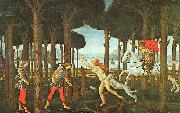 Sandro Botticelli Panel II of The Story of Nastagio degli Onesti Spain oil painting reproduction